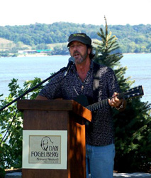 Barry performing